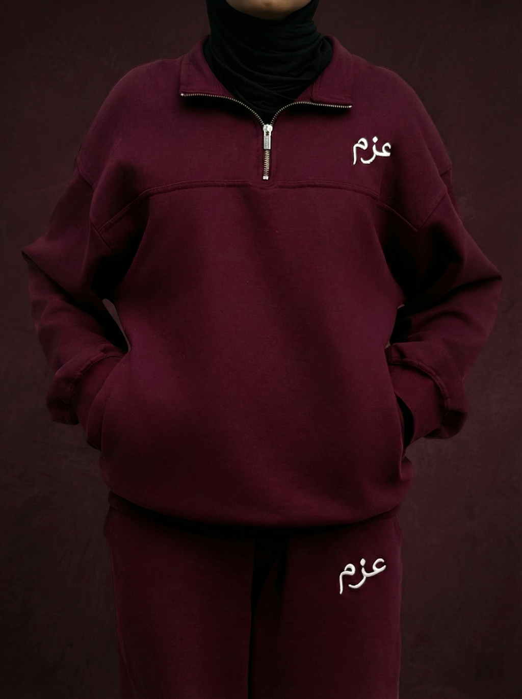 AZM Quarter Zip Sweatshirt (RESOLVE)