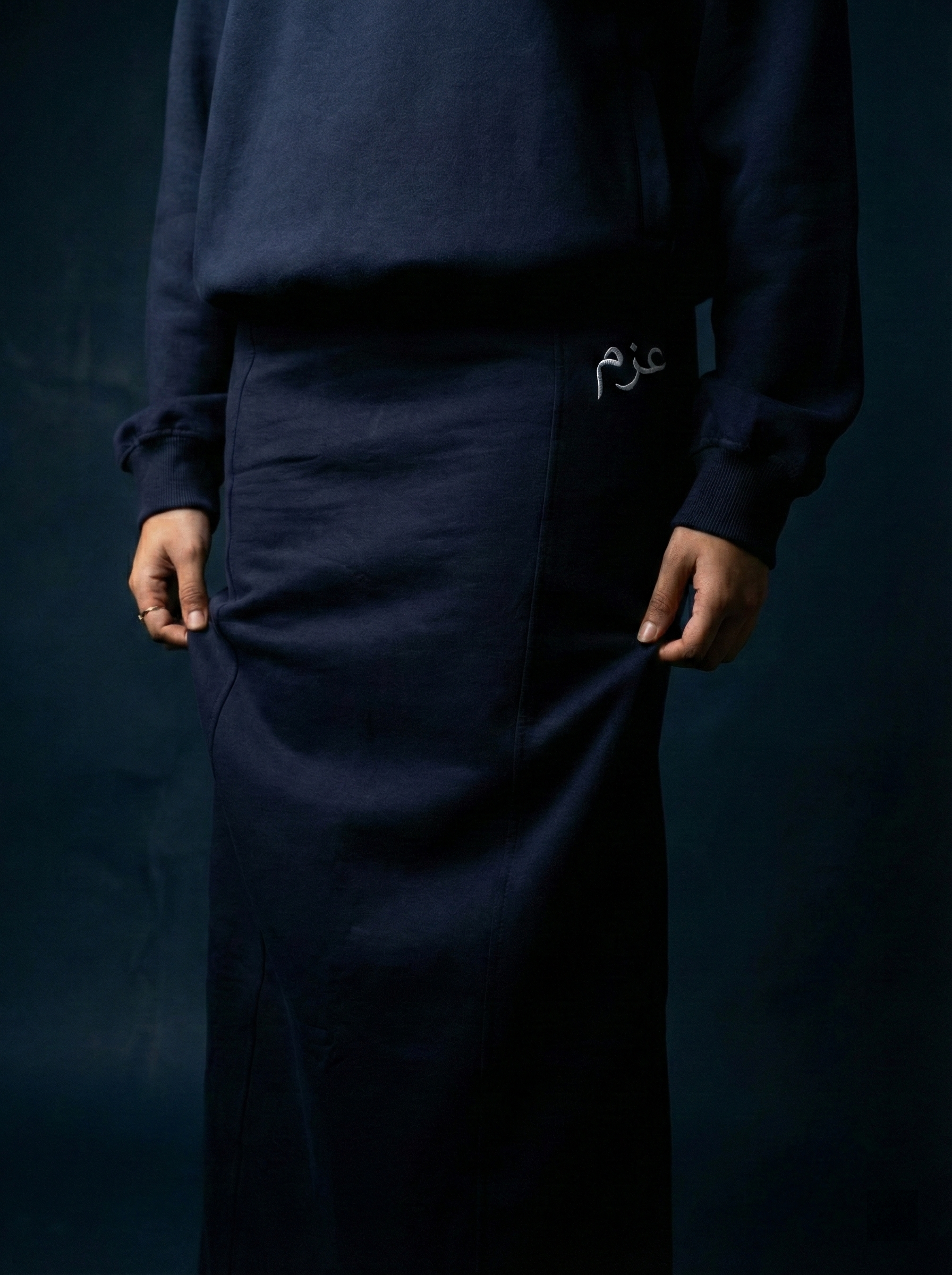 AZM Straight Fit Knit Skirt (RESOLVE)