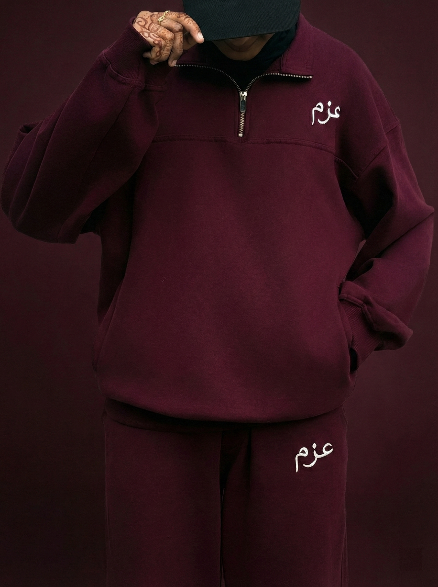 AZM Quarter Zip Sweatshirt (RESOLVE)