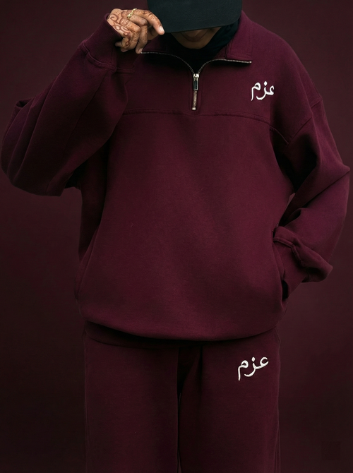 AZM Quarter Zip Sweatshirt (RESOLVE)